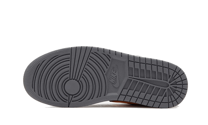 Overkicks - Air Jordan 1 Low SE Light Graphite Vivid Orange (FN7308-008) - par completo