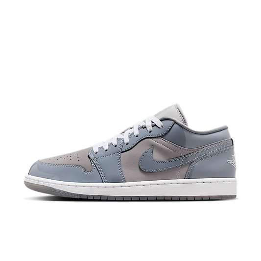 Overkicks - Air Jordan 1 Low SE Medium Grey Cool Grey White (HF3148-011) - vista lateral
