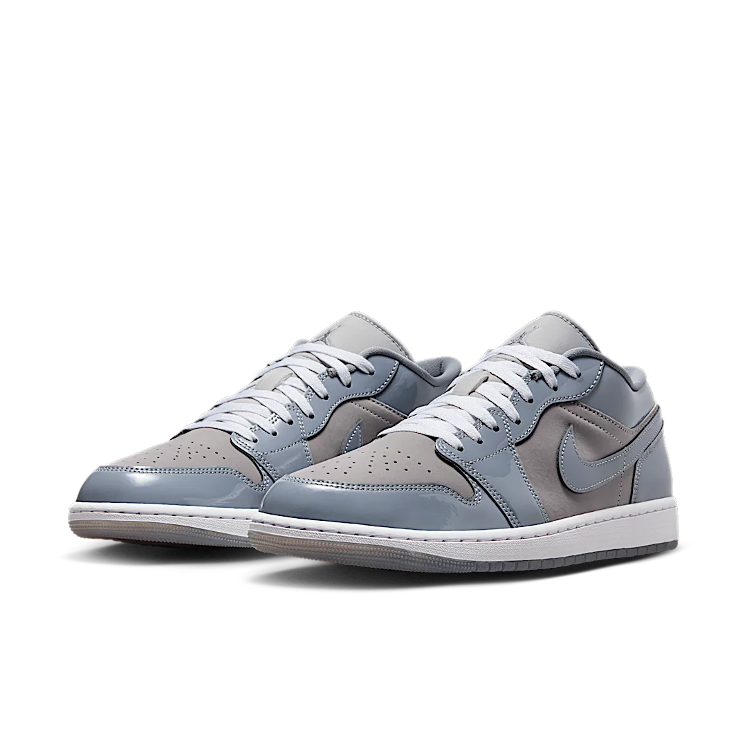 Overkicks - Air Jordan 1 Low SE Medium Grey Cool Grey White (HF3148-011) - vista trasera