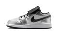 Air Jordan 1 Low SE Metallic Silver Tiempo (GS)