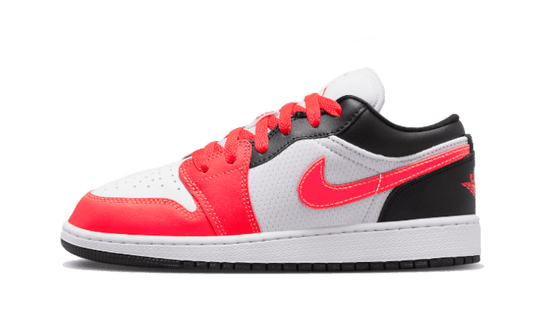 Overkicks - Air Jordan 1 Low SE Mismatched Infrared (GS) (FB4420-616) - vista lateral