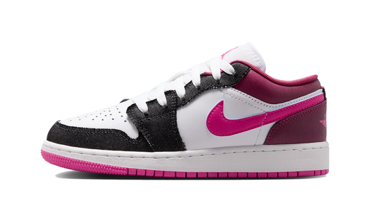 Overkicks - Air Jordan 1 Low SE Off Noir Desert Pink (GS) (IO2067-001) - vista lateral