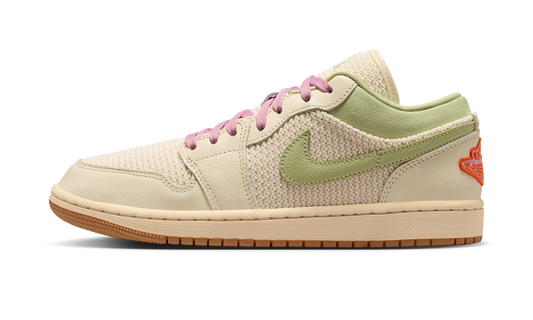 Overkicks - Air Jordan 1 Low SE Olive Aura (II0569-100) - vista lateral