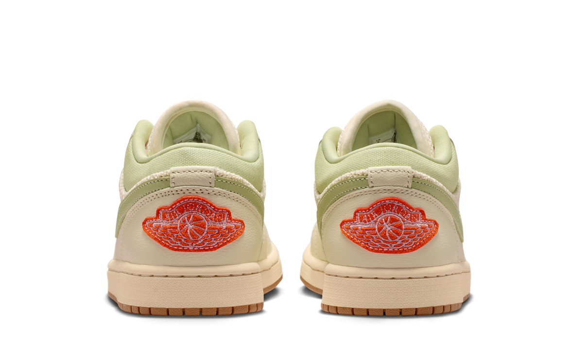 Overkicks - Air Jordan 1 Low SE Olive Aura (II0569-100) - detalle talón