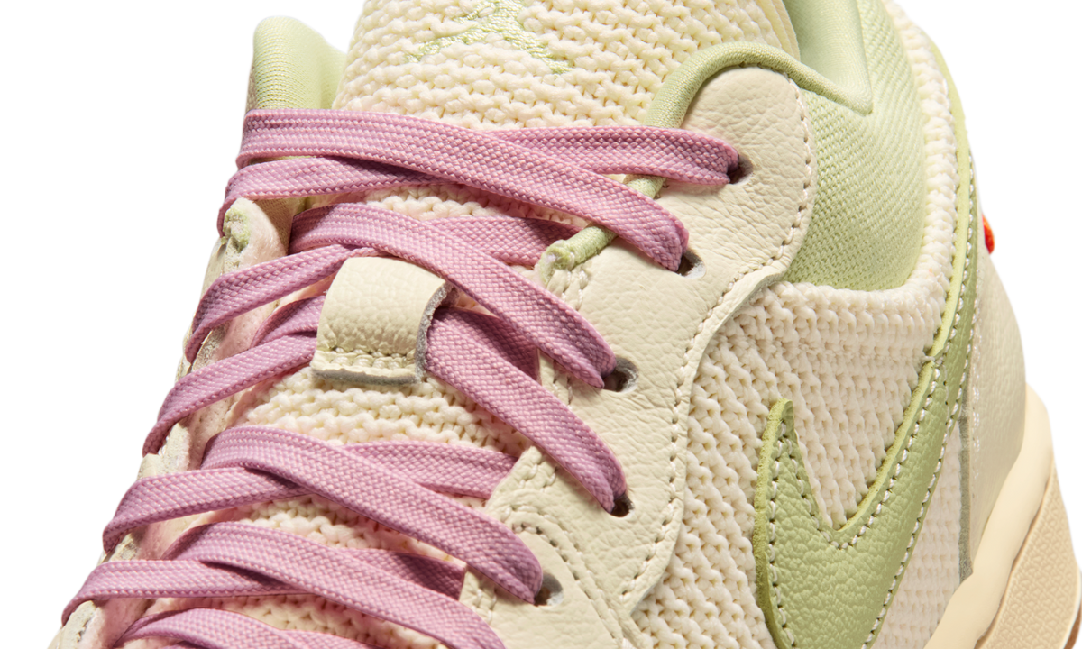 Overkicks - Air Jordan 1 Low SE Olive Aura (II0569-100) - detalle lateral interior