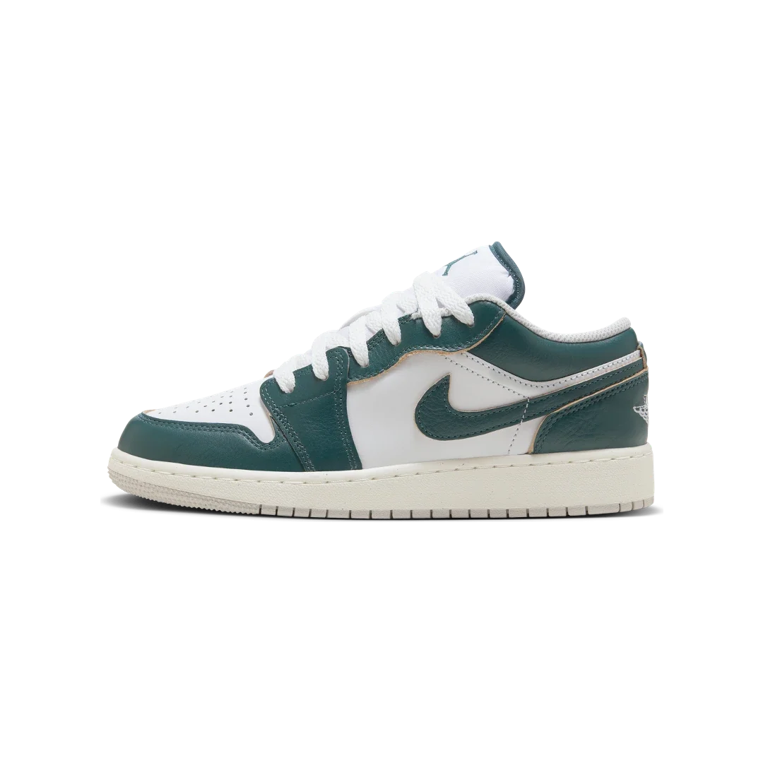 Overkicks - Air Jordan 1 Low SE Oxidized Green (GS) (FQ8041-300) - vista lateral