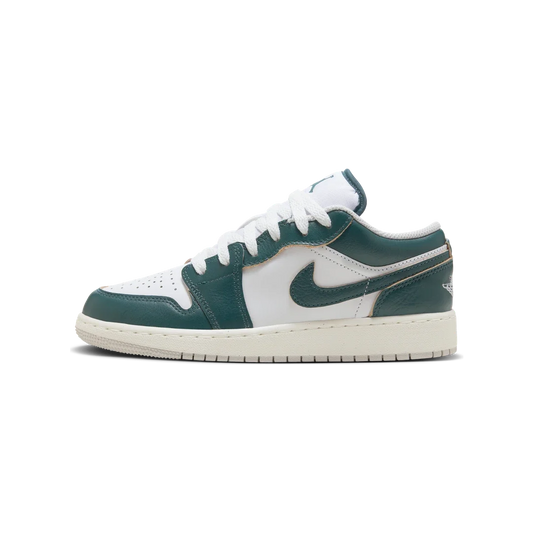 Overkicks - Air Jordan 1 Low SE Oxidized Green (GS) (FQ8041-300) - vista lateral