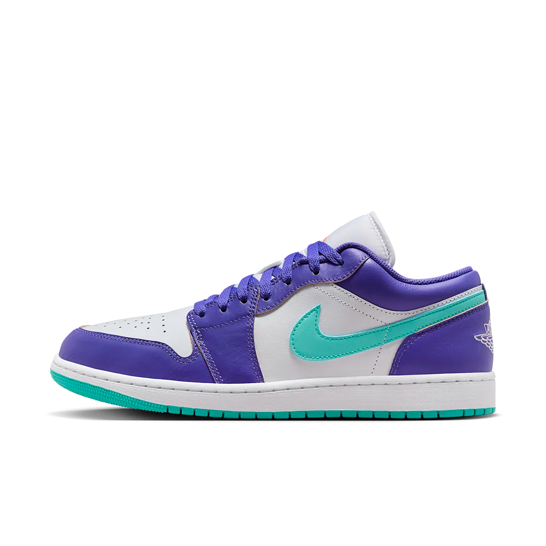 Overkicks - Air Jordan 1 Low SE Psychic Purple Hyper Jade (HJ9013-550) - vista lateral