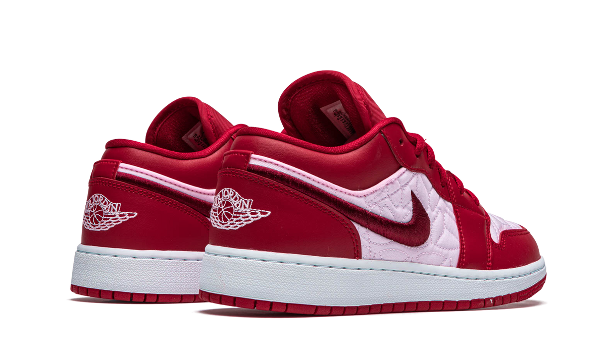 Overkicks - Air Jordan 1 Low SE Red Quilt (GS) (DB3621-600) - imagen 3