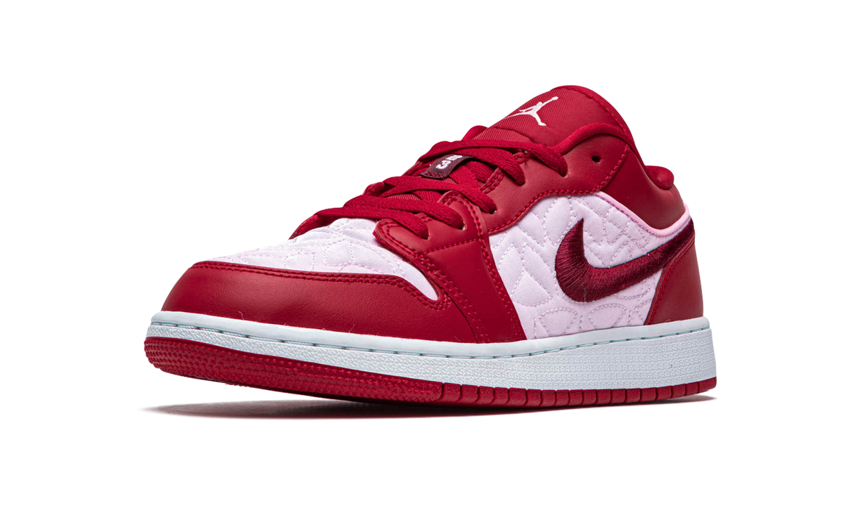 Overkicks - Air Jordan 1 Low SE Red Quilt (GS) (DB3621-600) - imagen 4