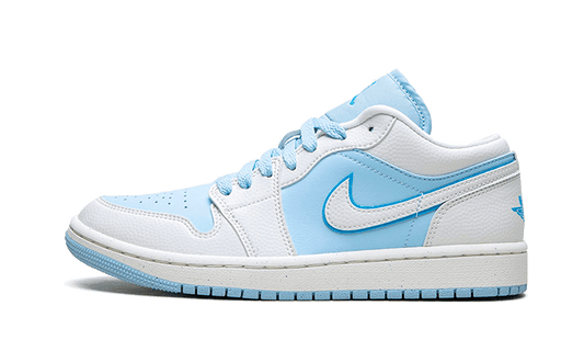 Overkicks - Air Jordan 1 Low SE Reverse Ice Blue (DV1299-104) - vista lateral