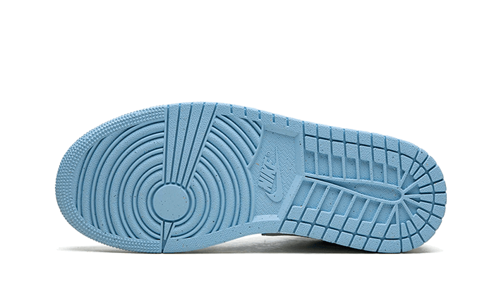 Overkicks - Air Jordan 1 Low SE Reverse Ice Blue (DV1299-104) - detalle suela
