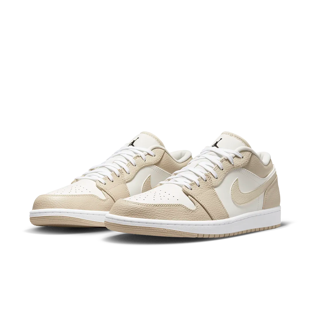 Overkicks - Air Jordan 1 Low SE Sail Rattan University Red (FB7168-121) - vista trasera