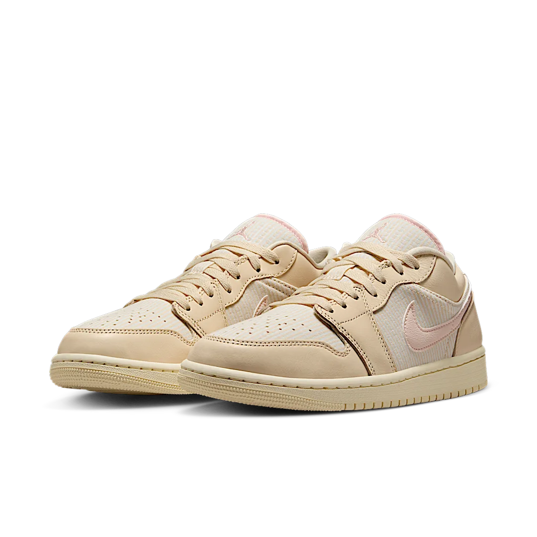 Overkicks - Air Jordan 1 Low SE Seersucker (FQ1925-100) - vista trasera