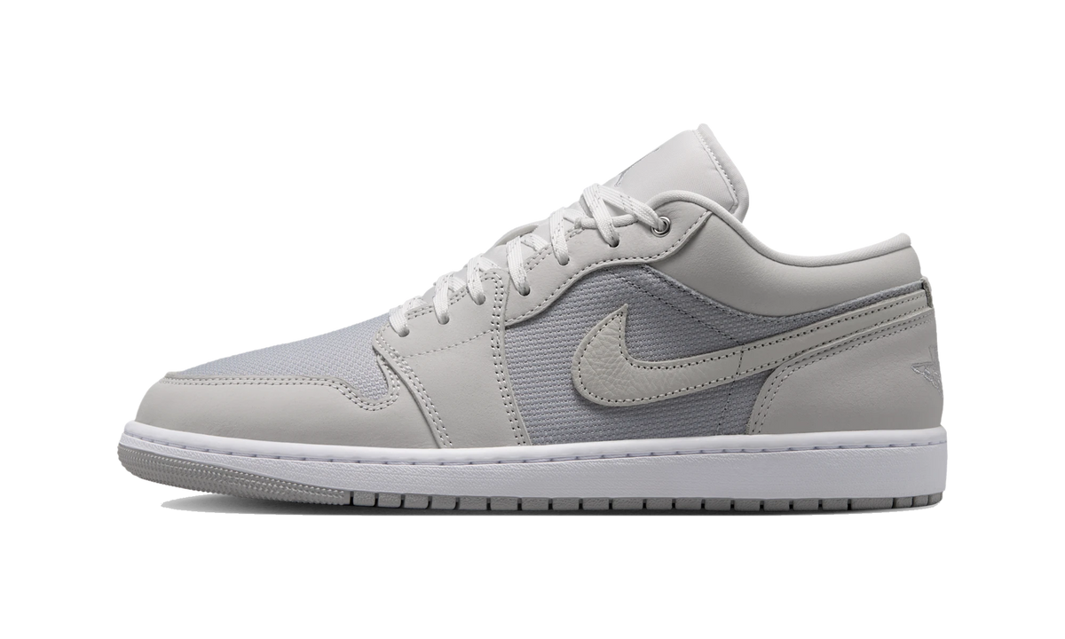 Overkicks - Air Jordan 1 Low SE Soft Pearl Light Smoke Grey (IO2049-100) - vista lateral