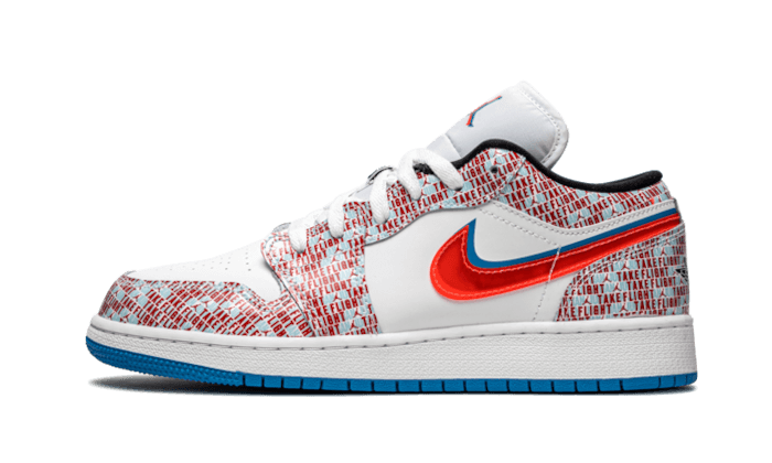 Overkicks - Air Jordan 1 Low SE Take Flight (GS) (DD1527-114) - vista lateral