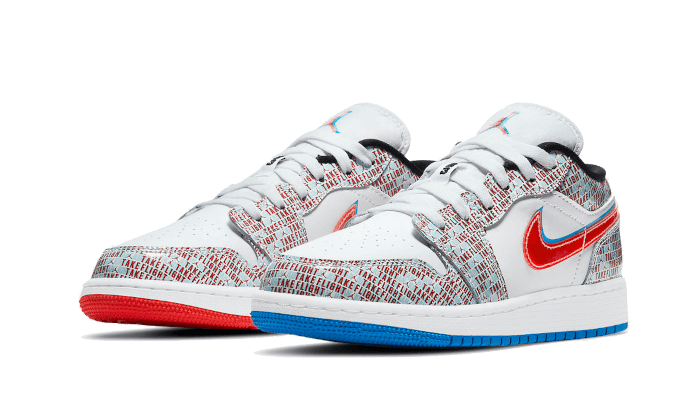 Overkicks - Air Jordan 1 Low SE Take Flight (GS) (DD1527-114) - imagen 2