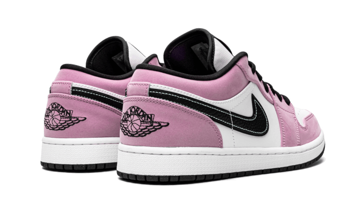 Overkicks - Air Jordan 1 Low SE Violet Shock White Black (CK3022-503) - par completo