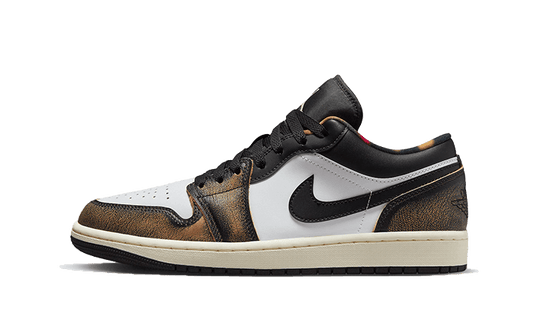 Overkicks - Air Jordan 1 Low SE Wear Away Yellow (DQ8422-001) - vista lateral