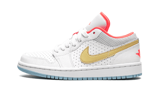 Overkicks - Air Jordan 1 Low SE White Sesame (DC9509-100) - vista lateral