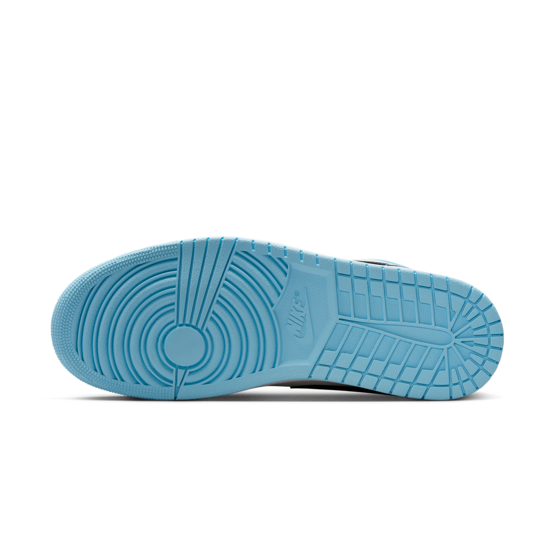 Overkicks - Air Jordan 1 Low Sail Blue Chill (553558-149) - detalle suela