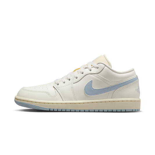 Overkicks - Air Jordan 1 Low Sail Ghost (DC0774-106) - vista lateral
