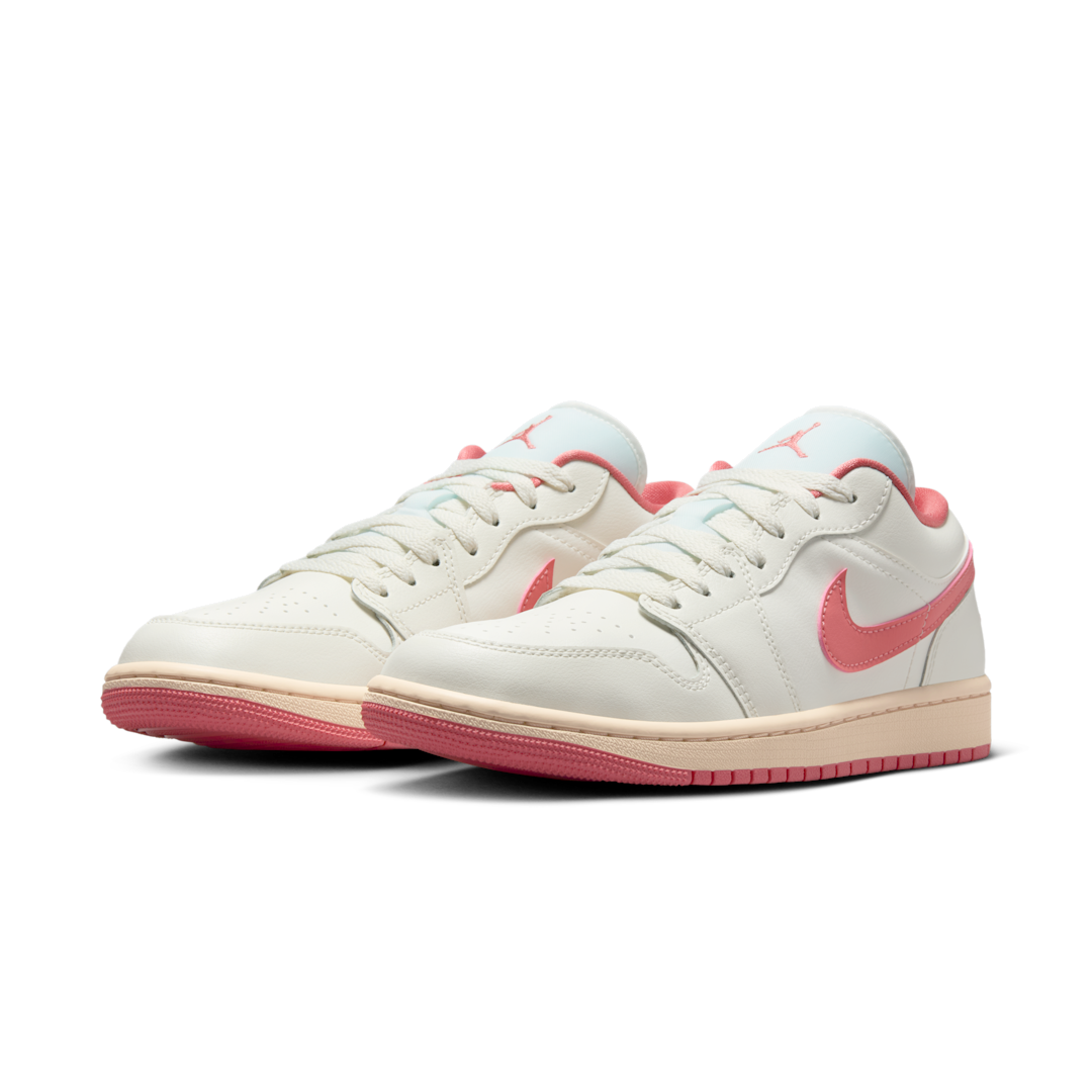 Overkicks - Air Jordan 1 Low Sail Guava Ice Pink Salt (DC0774-109) - vista trasera