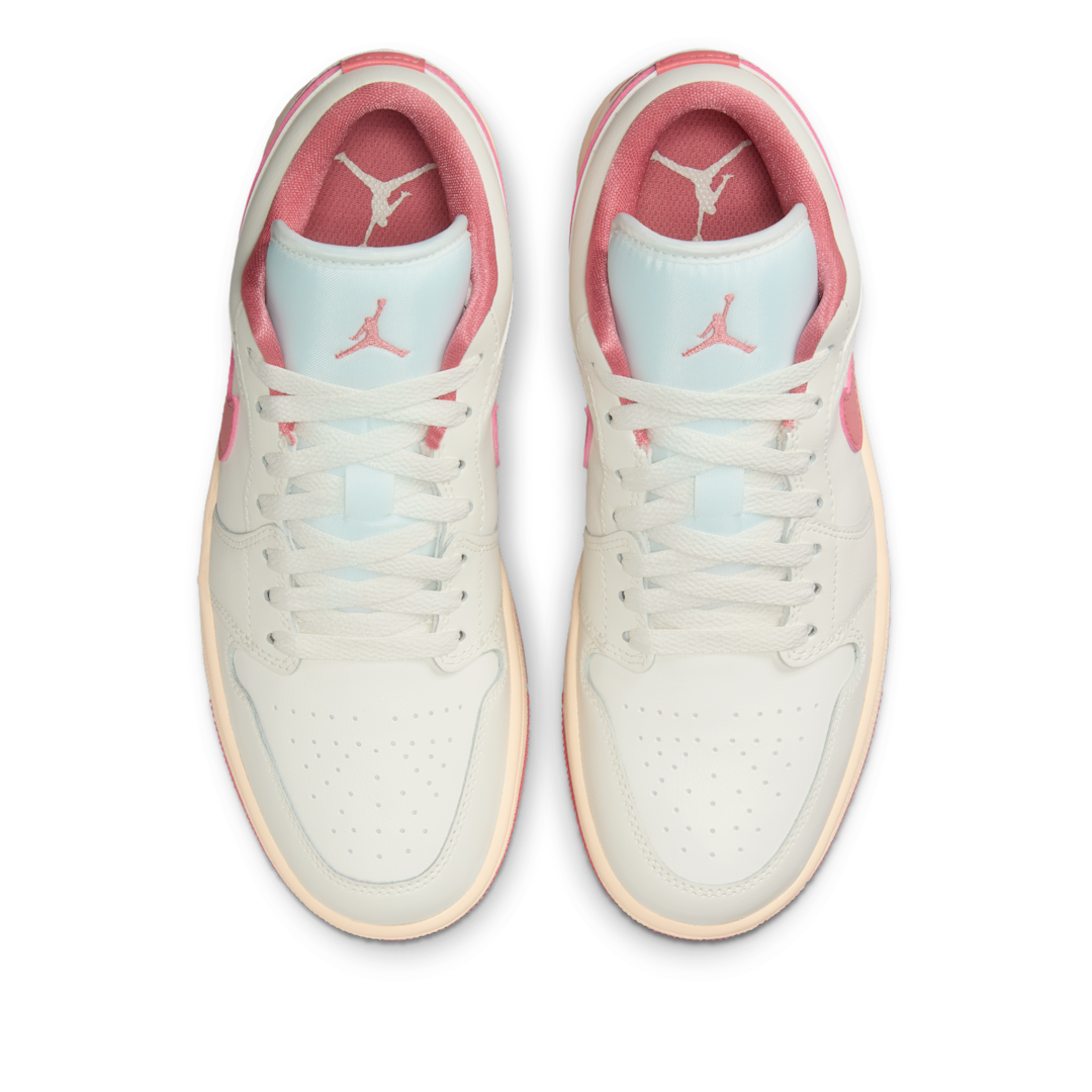 Overkicks - Air Jordan 1 Low Sail Guava Ice Pink Salt (DC0774-109) - par completo