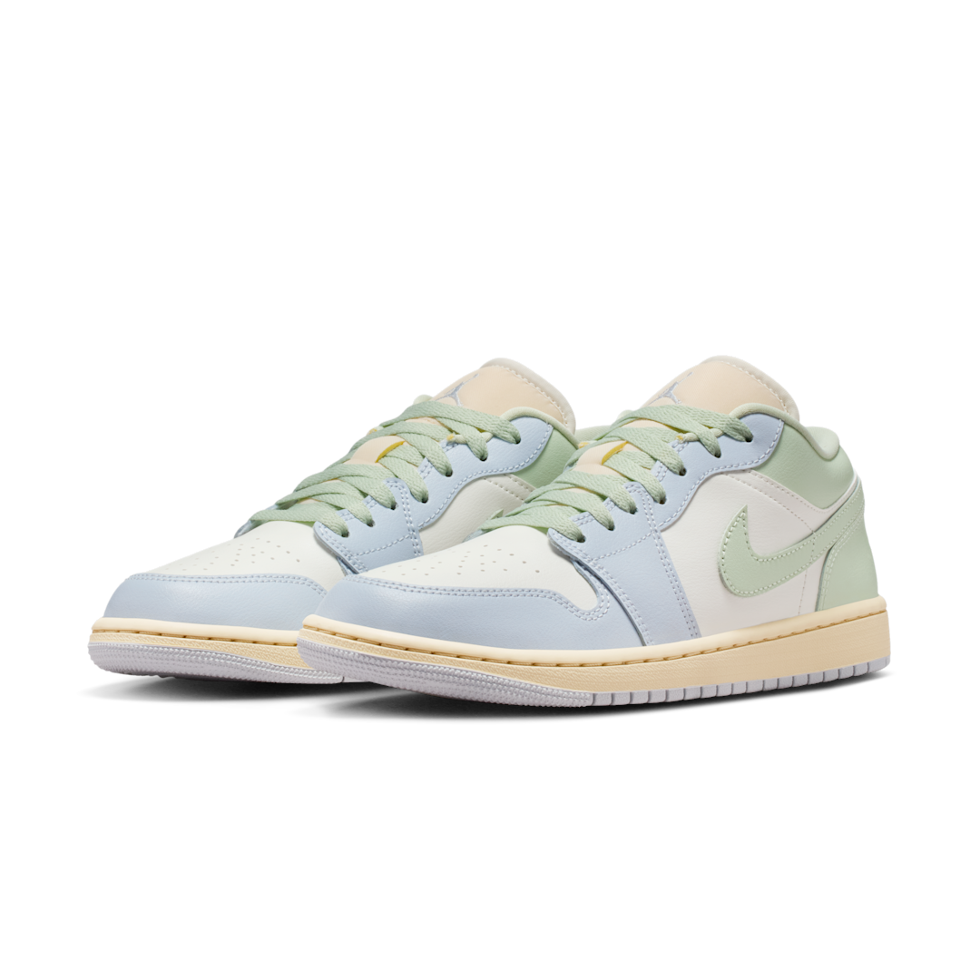 Overkicks - Air Jordan 1 Low Sail Jade Aura (DC0774-108) - vista trasera