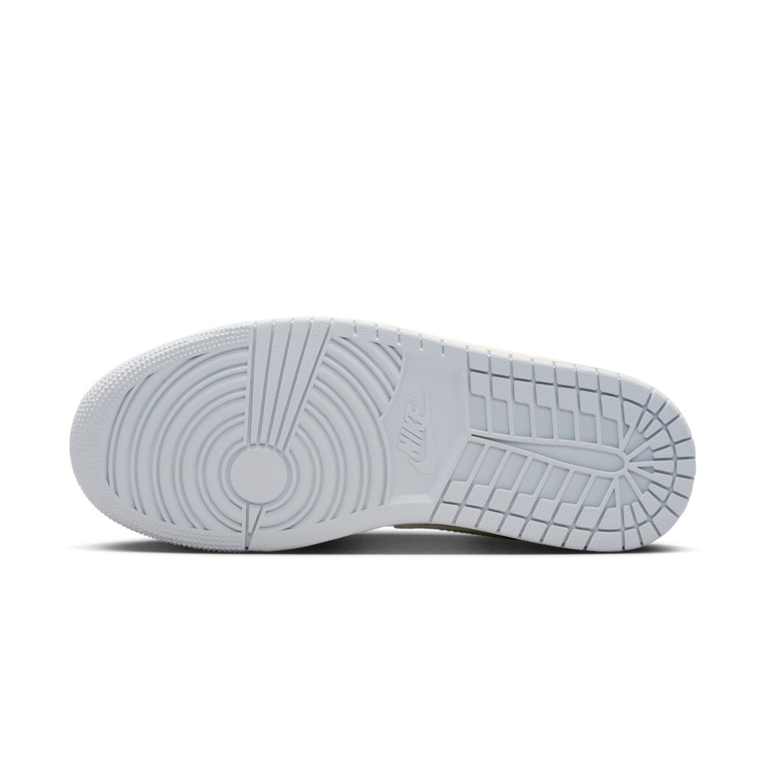 Overkicks - Air Jordan 1 Low Sail Jade Aura (DC0774-108) - detalle suela