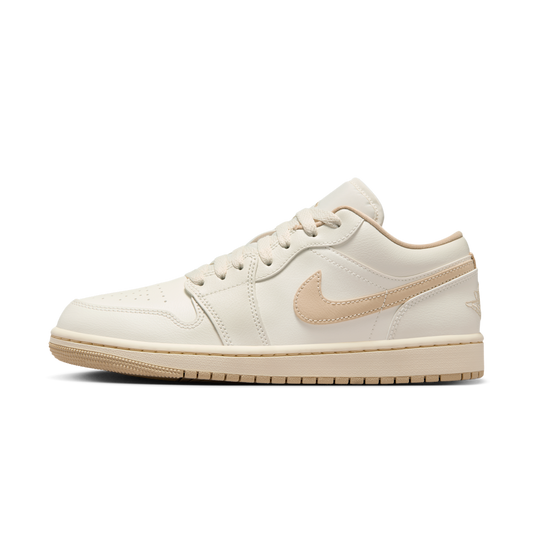 Overkicks - Air Jordan 1 Low Sail Rattan (DC0774-112) - vista lateral