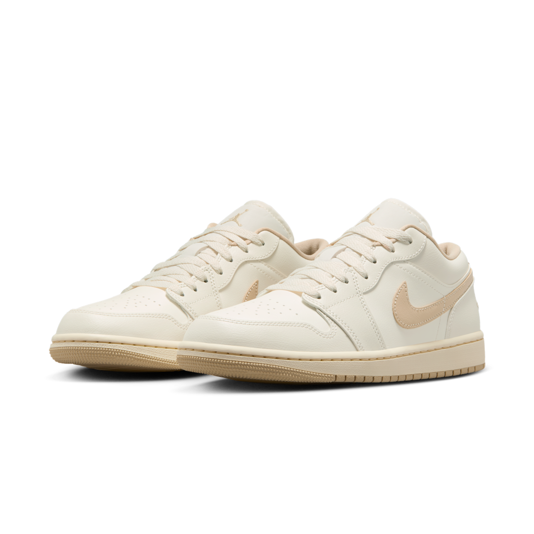 Overkicks - Air Jordan 1 Low Sail Rattan (DC0774-112) - vista trasera