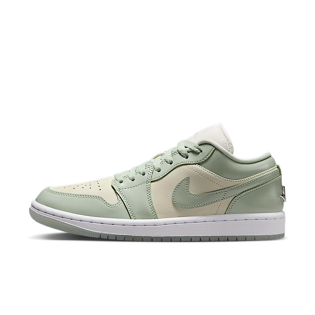 Overkicks - Air Jordan 1 Low Seafoam Sail (HF4078-100) - vista lateral