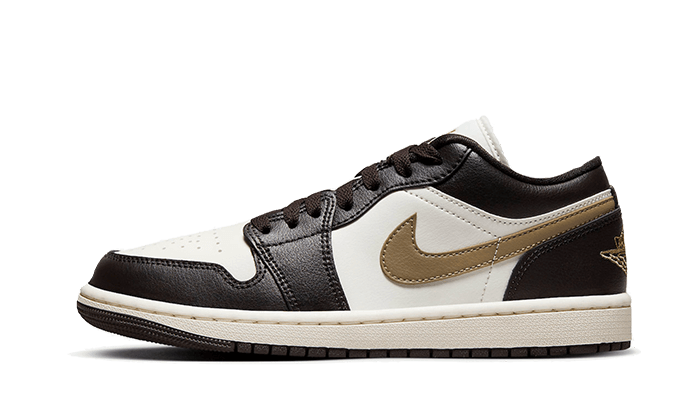 Overkicks - Air Jordan 1 Low Shadow Brown (DC0774-200) - vista lateral
