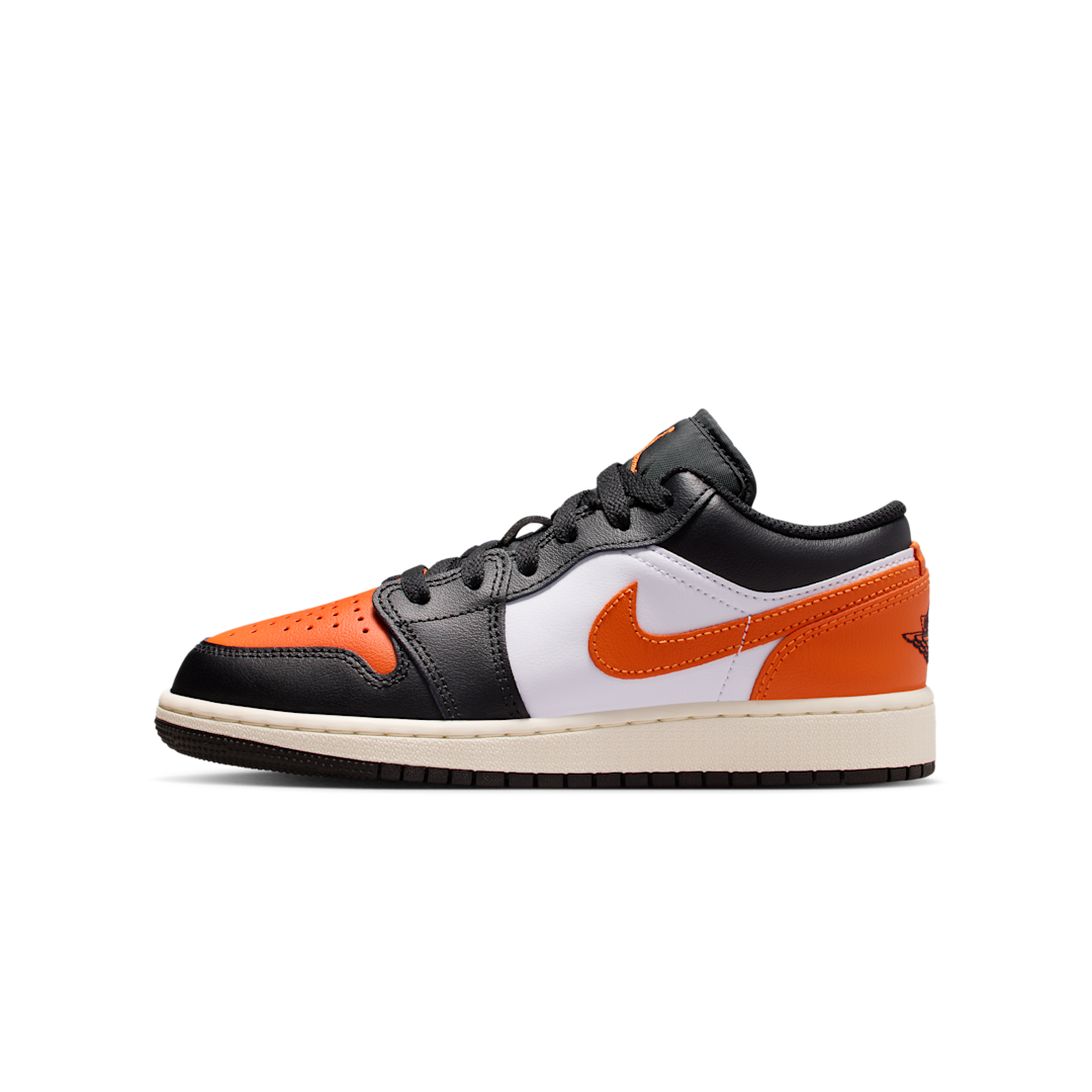 Overkicks - Air Jordan 1 Low Shattered Backboard Alternate (GS) (553560-081) - vista lateral