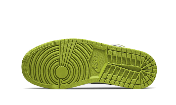 Overkicks - Air Jordan 1 Low Snakeskin Vivid Green (DX4446-301) - par completo