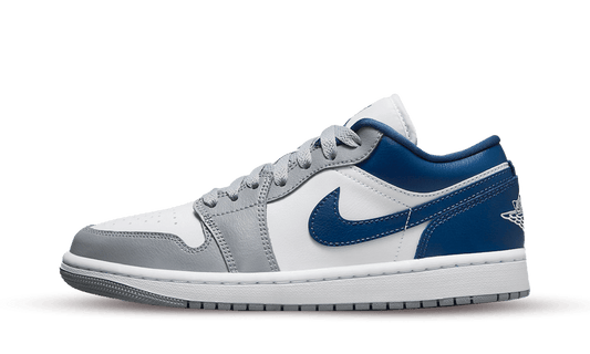 Overkicks - Air Jordan 1 Low Stealth French Blue (DC0774-042) - vista lateral