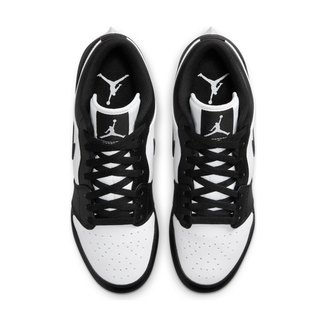 Overkicks - Air Jordan 1 Low TD Cleat Panda (FJ6245-100) - par completo