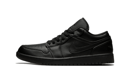 Overkicks - Air Jordan 1 Low Triple Black (553558-093) - vista lateral