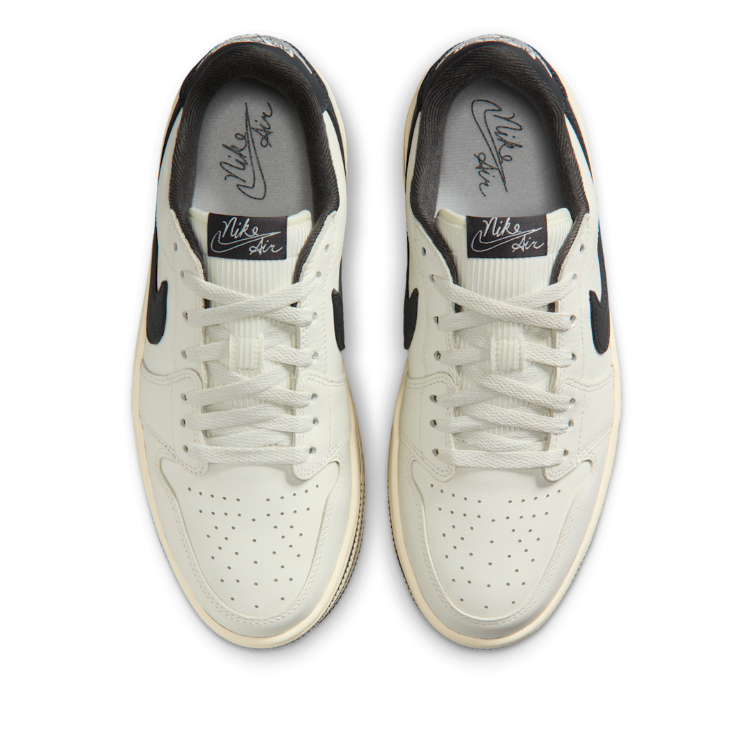 Overkicks - Air Jordan 1 Low Triple Stack Sail Coconut Milk (HV8288-100) - par completo