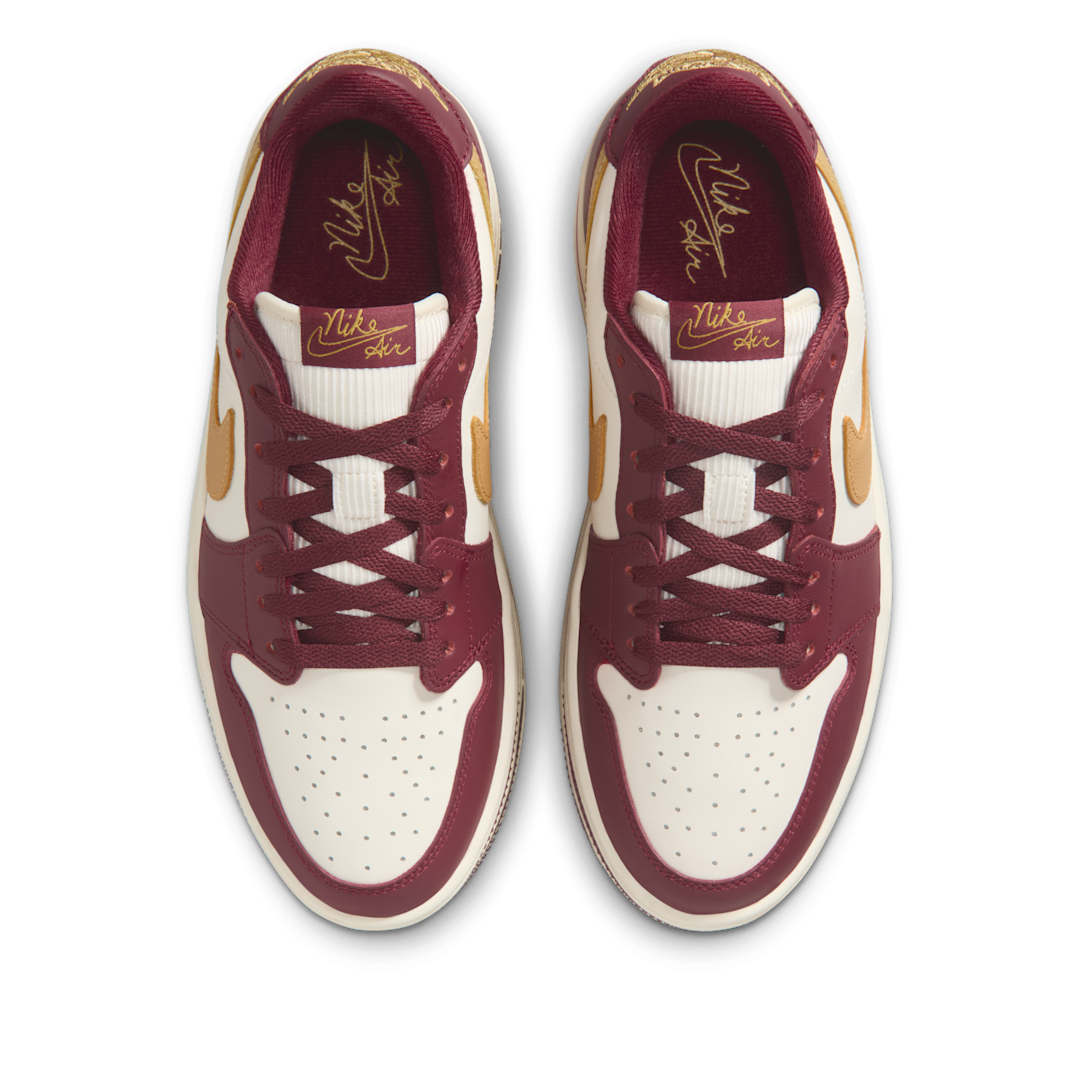 Overkicks - Air Jordan 1 Low Triple Stack Team Red Pale Ivory (HV8288-600) - par completo