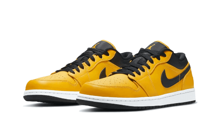 Overkicks - Air Jordan 1 Low University Gold (553558-700) - vista trasera