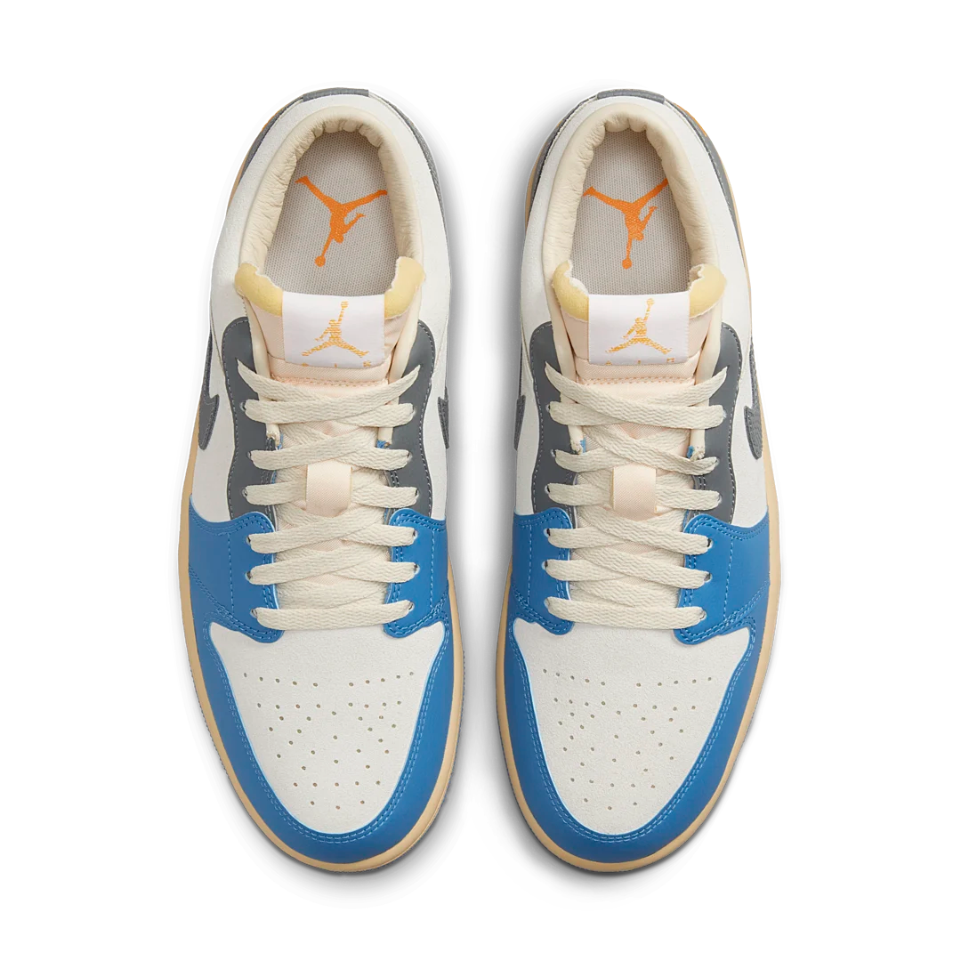 Overkicks - Air Jordan 1 Low Vintage UNC Grey (DZ5376-469) - par completo