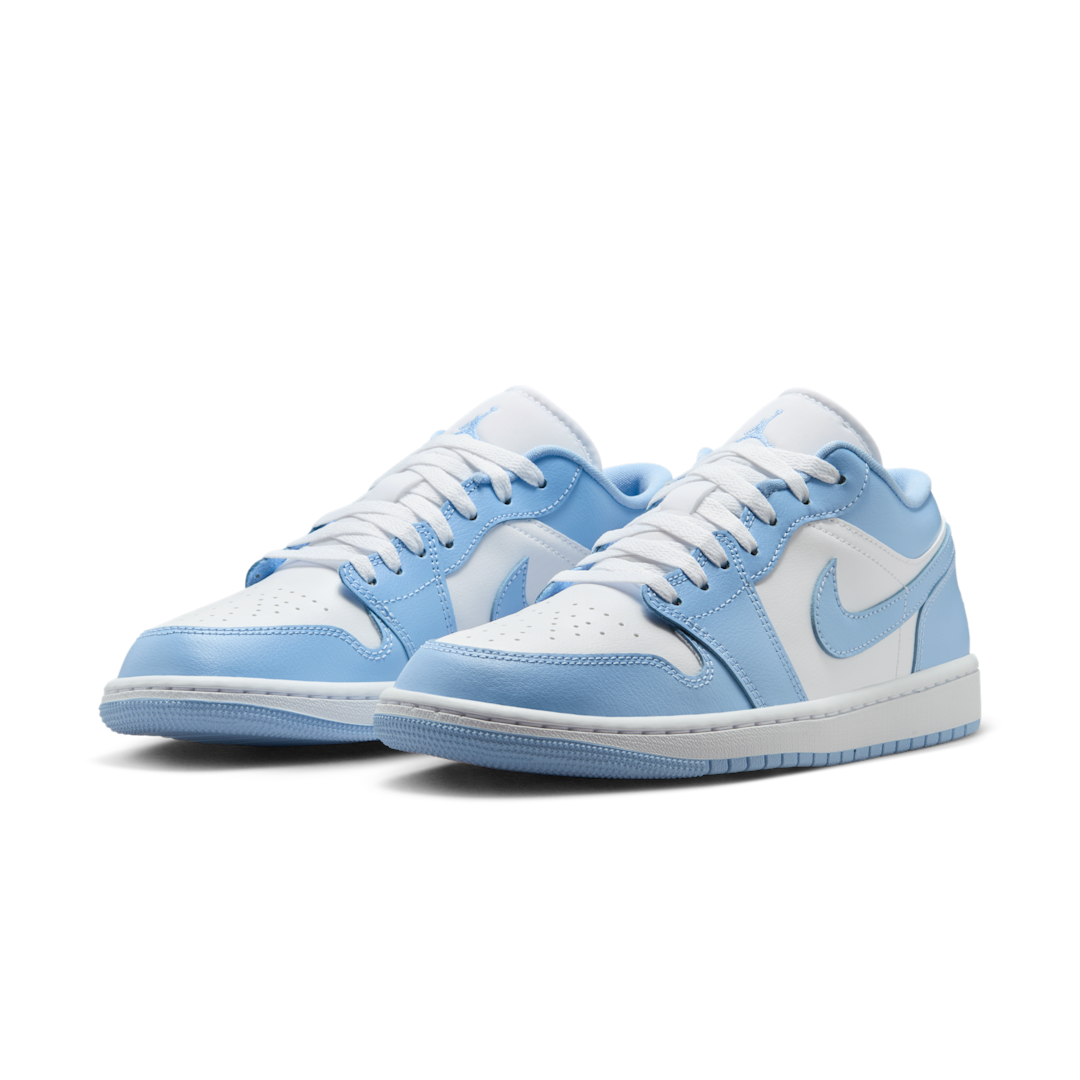 Overkicks - Air Jordan 1 Low White Aluminum (DC0774-142) - vista trasera