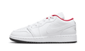 Air Jordan 1 Low White Gym Red Black (GS)