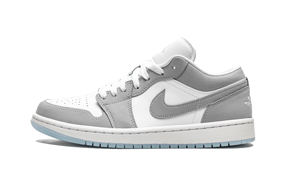 Overkicks - Air Jordan 1 Low Wolf Grey (DC0774-105) - vista lateral