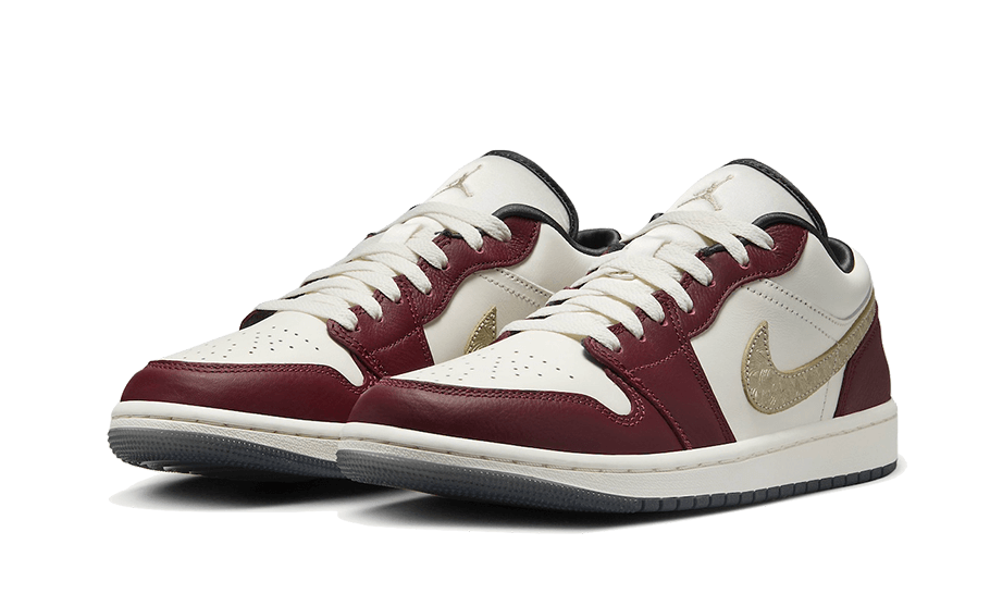 Overkicks - Air Jordan 1 Low Year of the Dragon (2024) (FJ5735-100) - vista trasera