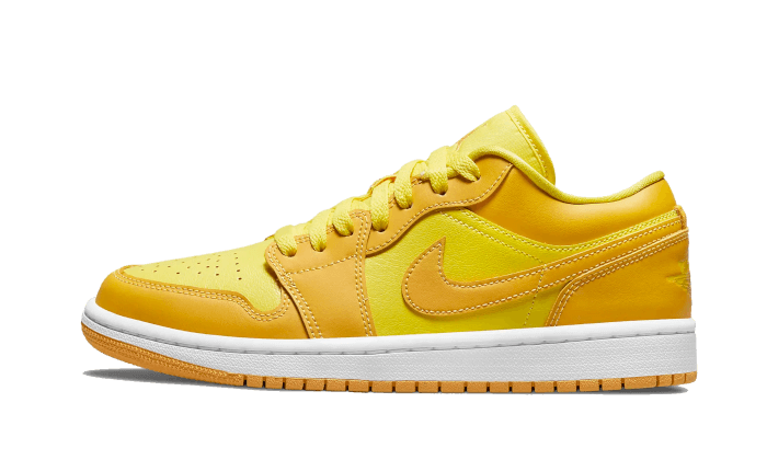 Overkicks - Air Jordan 1 Low Yellow Strike (DC0774-700) - vista lateral