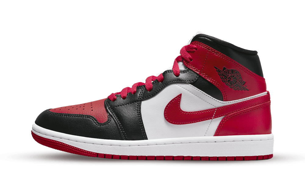 Overkicks - Air Jordan 1 Mid Alternate Bred Toe (BQ6472-079) - vista lateral