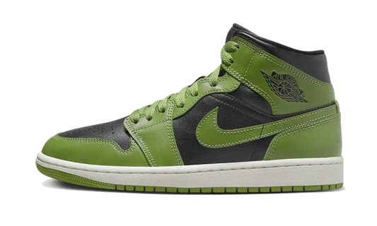 Overkicks - Air Jordan 1 Mid Altitude Green (BQ6472-031) - vista lateral